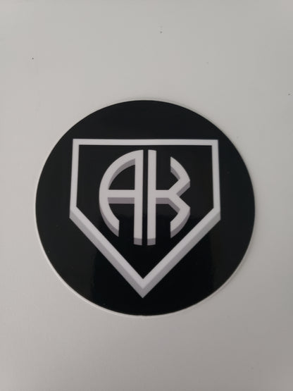 Atta Kid Baseball Logo Stickers