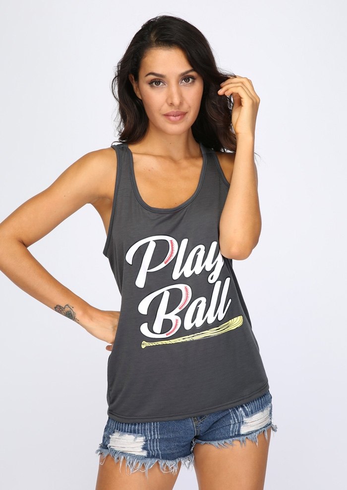 Play Ball Ladies Tank